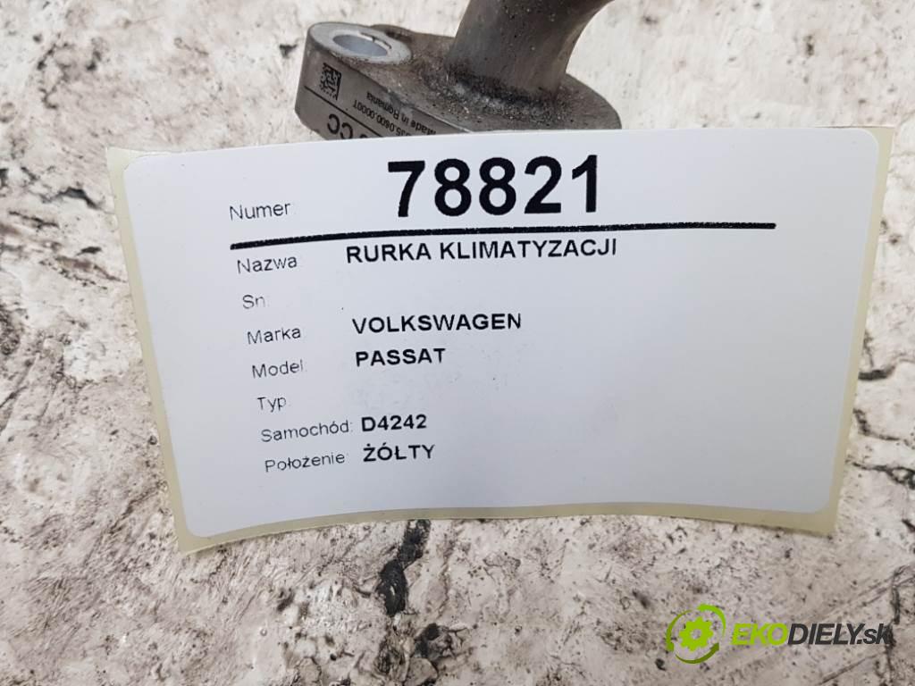 VOLKSWAGEN PASSAT  2013 130kW B7 1968 rúrka klimatizácie  (Rúrky klimatizácie)