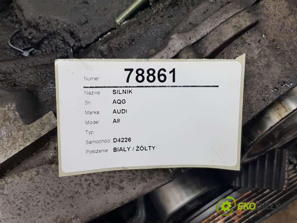 AUDI A8  1999 191kW    3697 motor AQG (Motory (kompletní))