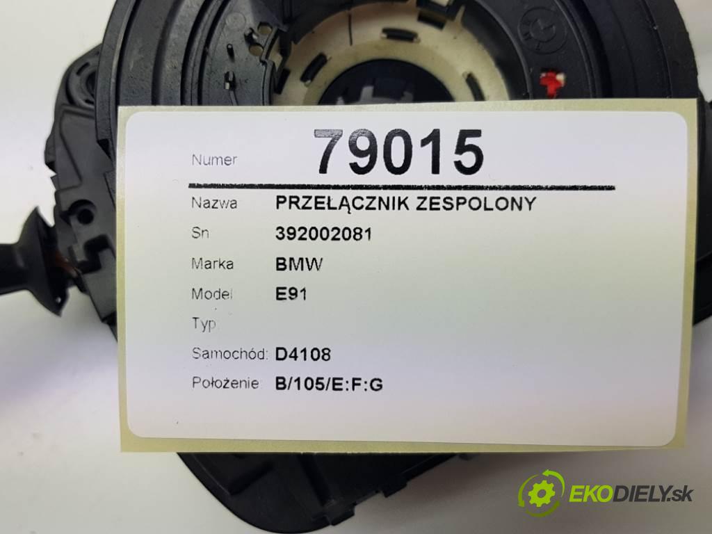 BMW E91  2005 120kW    1995 Prepínač kombinovaný 392002081 (Prepínače, spínače, tlačidlá a ovládače kúrenia)