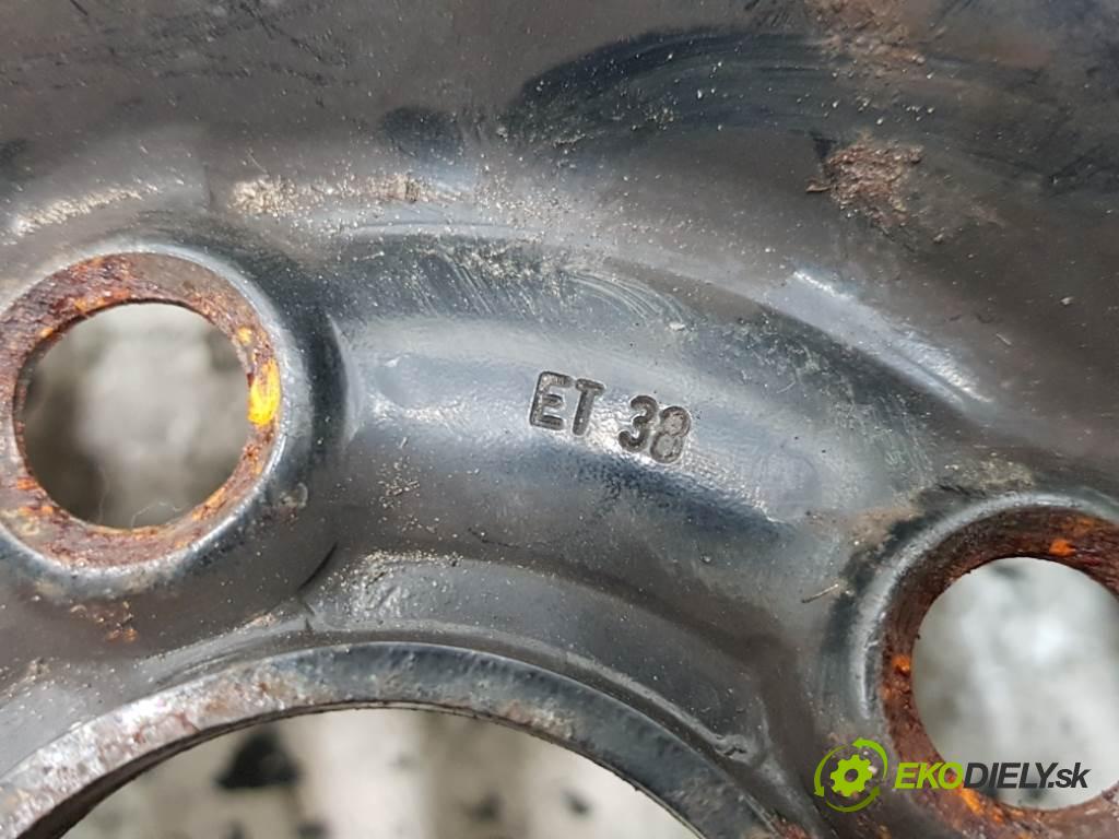 AUDI A3 8L 1998 74kW 8L 1595 disk (OCEL KOMPLET 6JX15H2 ET38 5X100 1J0601027G