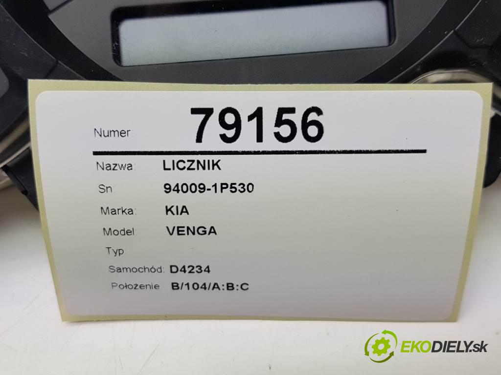 KIA VENGA   2016 90 kW    1396 prístrojovka 94009-1P530 (Přístrojové desky, displeje)