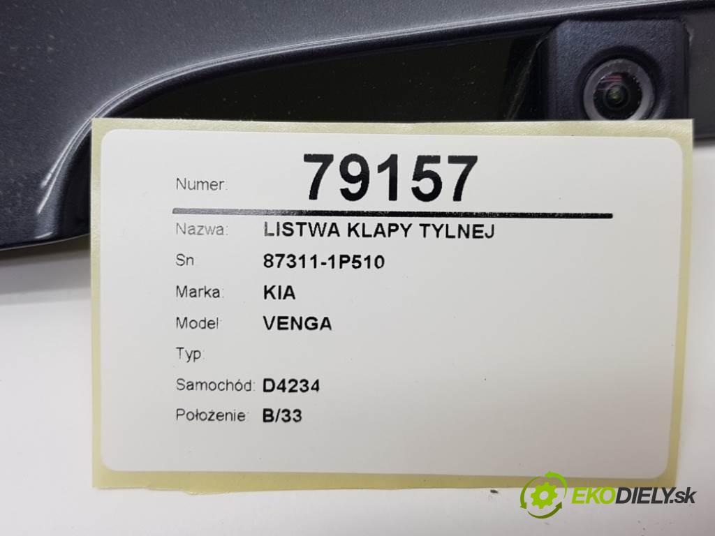 KIA VENGA   2016 90 kW    1396 Lišta dverí zad 87311-1P510  (Lišty)