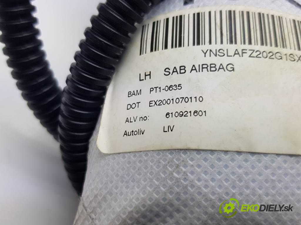 KIA VENGA   2016 90 kW    1396 AirBag sedačky ľavá strana airbag 610921601