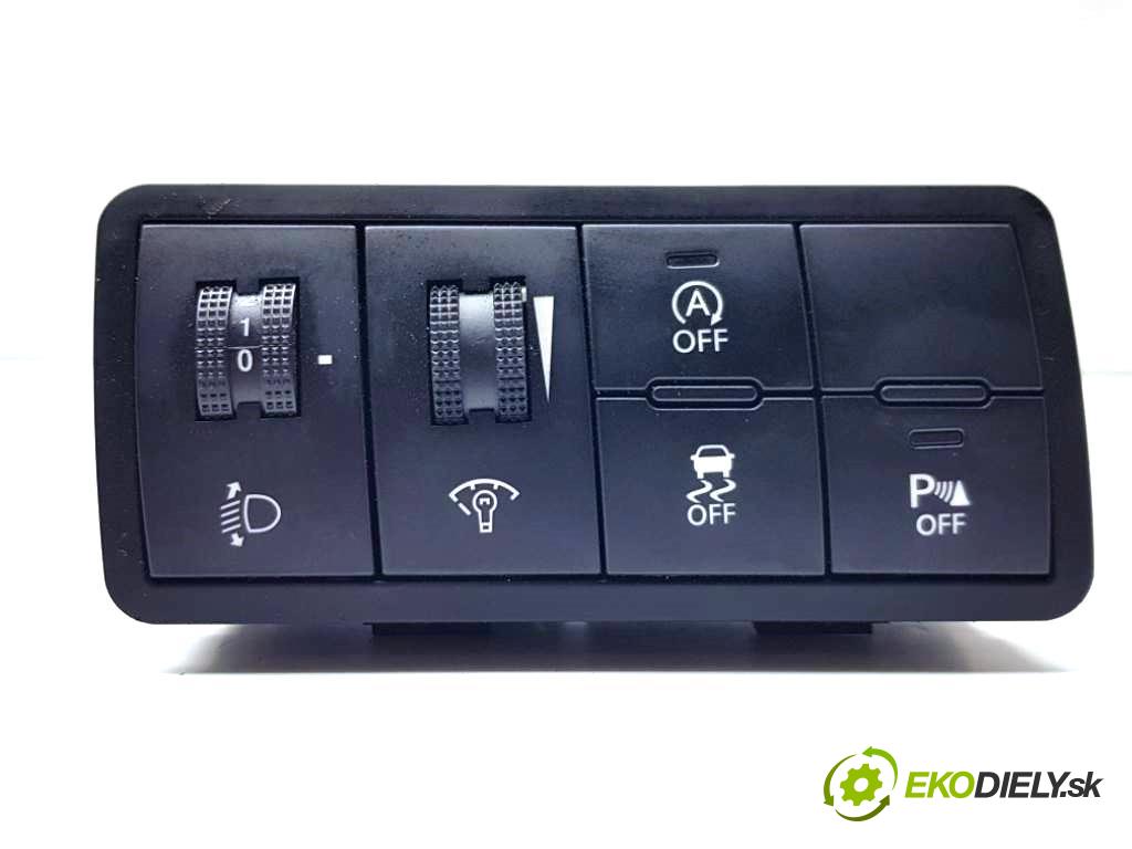 KIA VENGA   2016 90 kW    1396 Prepínač nastavenia svetiel 93300-1PBN0 (Prepínače, spínače, tlačidlá a ovládače kúrenia)
