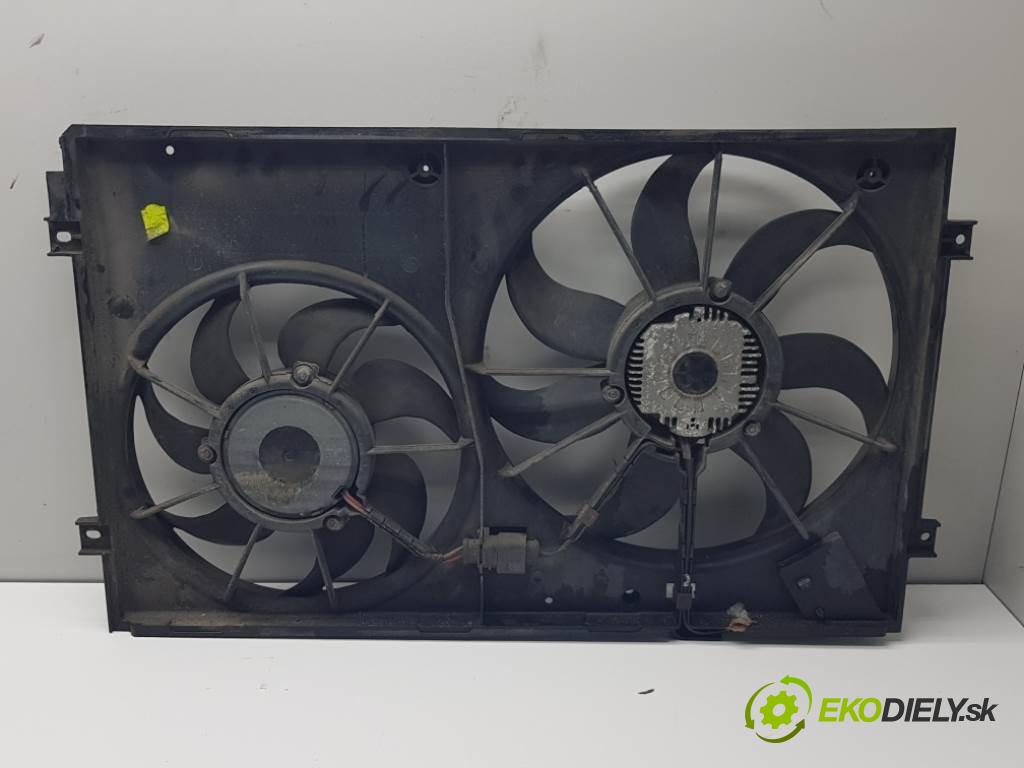 SKODA OCTAVIA II II 2007 77kw II 1896 Ventilátor chladiča 1K0121207T (Ventilátory)