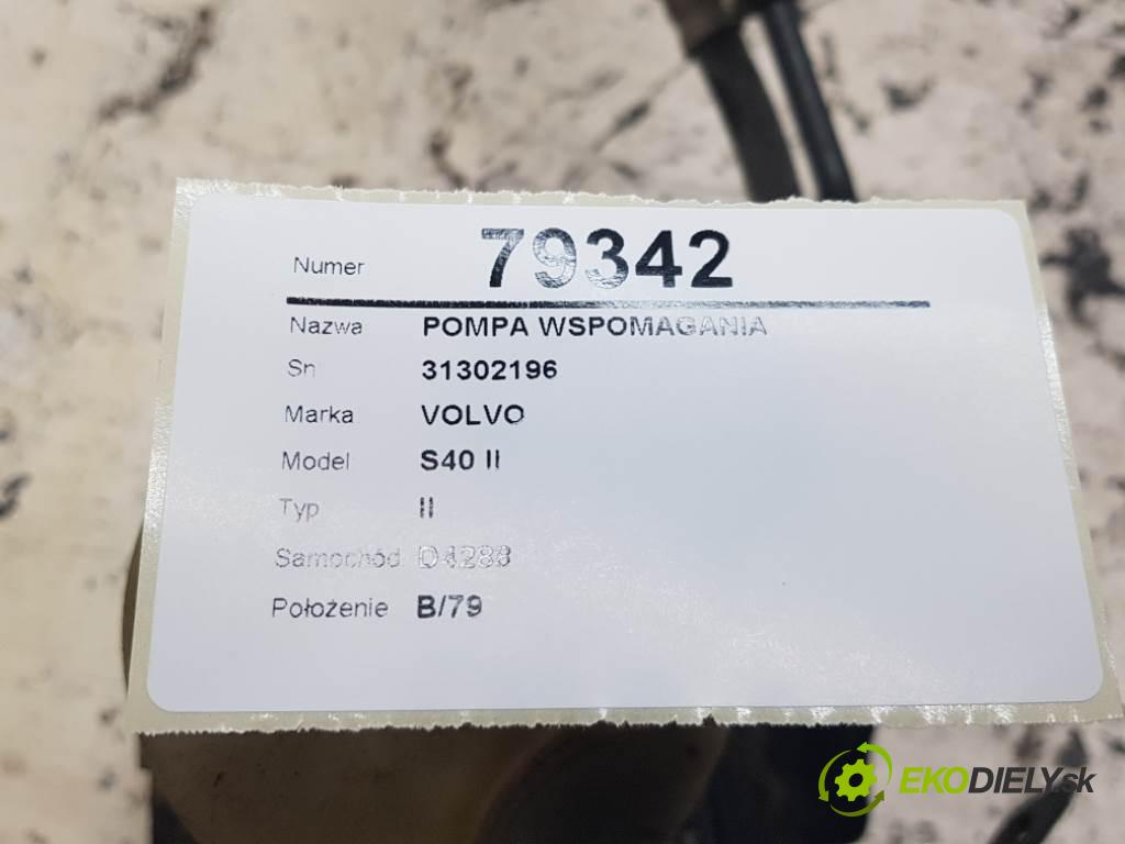 VOLVO S40 II II 2009 80kw II 1560 Pumpa servočerpadlo 31302196 (Servočerpadlá, pumpy riadenia)