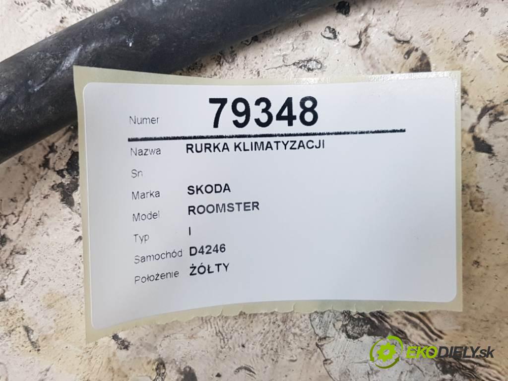 SKODA ROOMSTER I 2008 77kw I 1598 rúrka klimatizácie  (Rúrky klimatizácie)