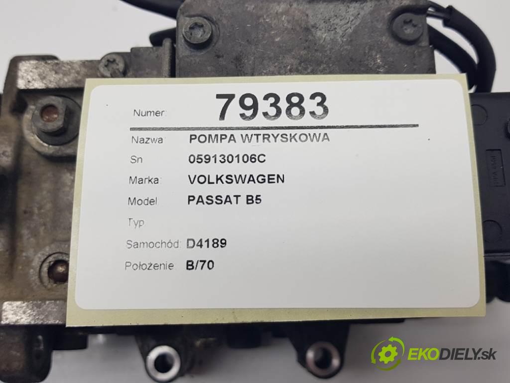 VOLKSWAGEN PASSAT B5  2003 110kW    2496 Pumpa vstrekovacia 059130106C (Vstrekovacie čerpadlá)