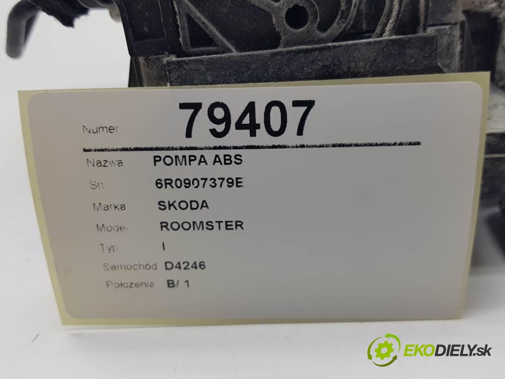 SKODA ROOMSTER I 2008 77kw I 1598 Pumpa ABS 6R0907379E  (Pumpy ABS)