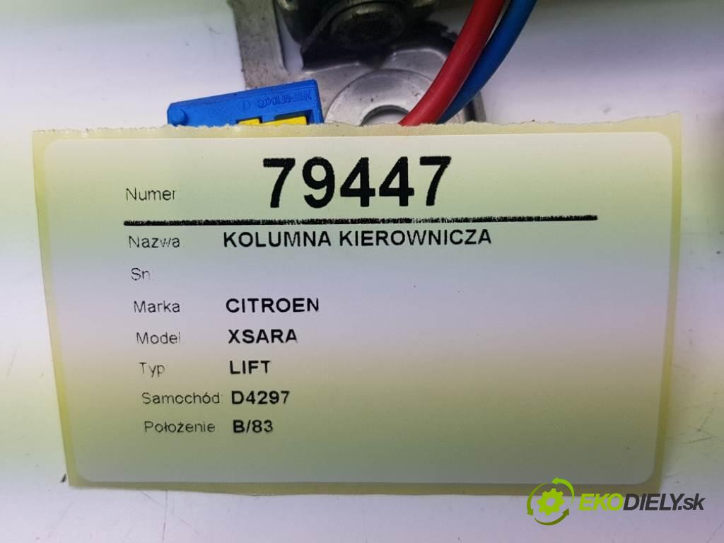 CITROEN XSARA LIFT 2002 80kw LIFT 1586 Hriadeľ, tyč volantu  (Tyče riadenia (volantu))