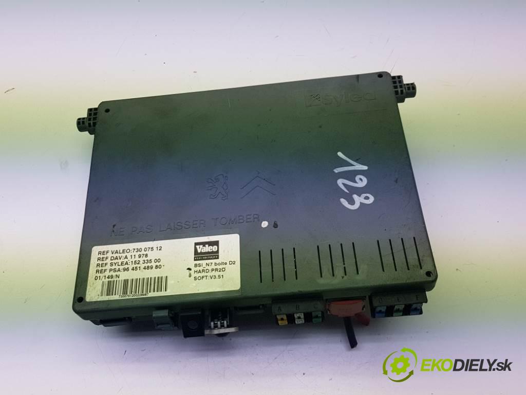 CITROEN XSARA LIFT 2002 80kw LIFT 1586 Modul BSI 9645148980 (Poistkové skrinky)