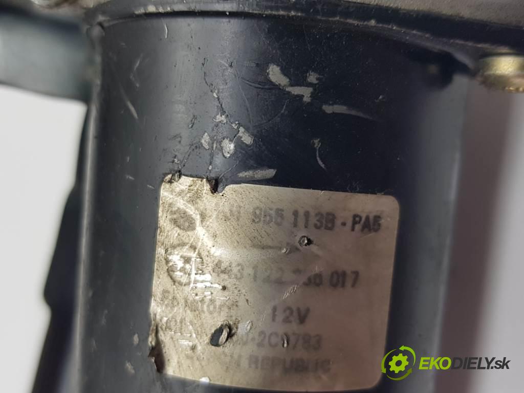 SKODA OCTAVIA I 2000 85kW I 1984 Mechanizmus stieračov predný 1J1955113B 4PIN (Motorčeky stieračov predné)