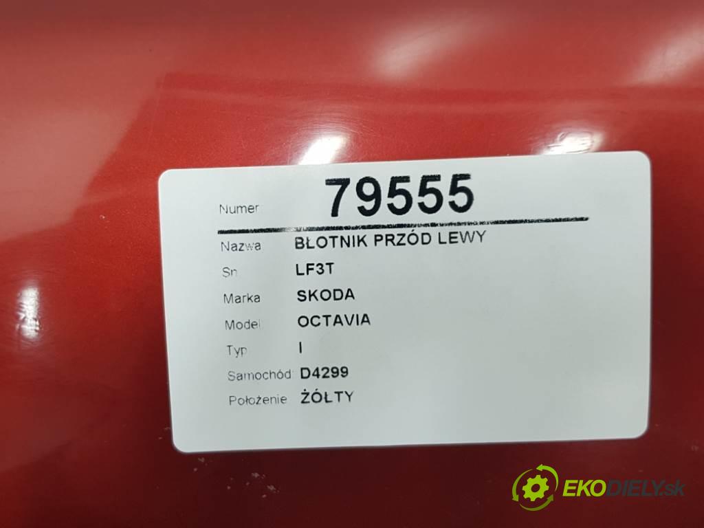 SKODA OCTAVIA I 2000 85kW I 1984 blatník přední část levý LF3T