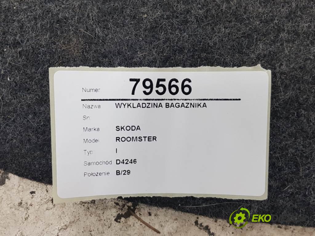 SKODA ROOMSTER I 2008 77kw I 1598 krytina kufor