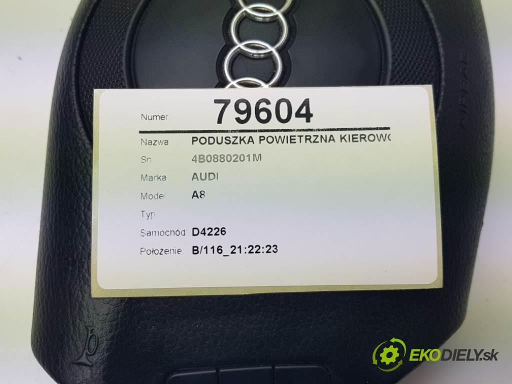 AUDI A8  1999 191kW   3697 AirBag volantu airbag 4B0880201M