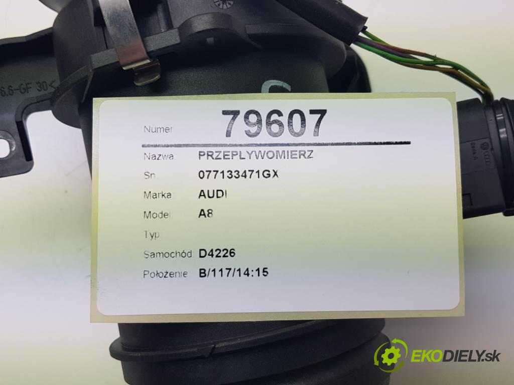 AUDI A8  1999 191kW    3697 Váha vzduchu 077133471GX (Váhy vzduchu)