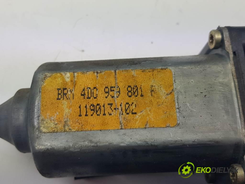 AUDI A8  1999 191kW    3697 motorek okna zadní část levý 4D0959801F 8PIN