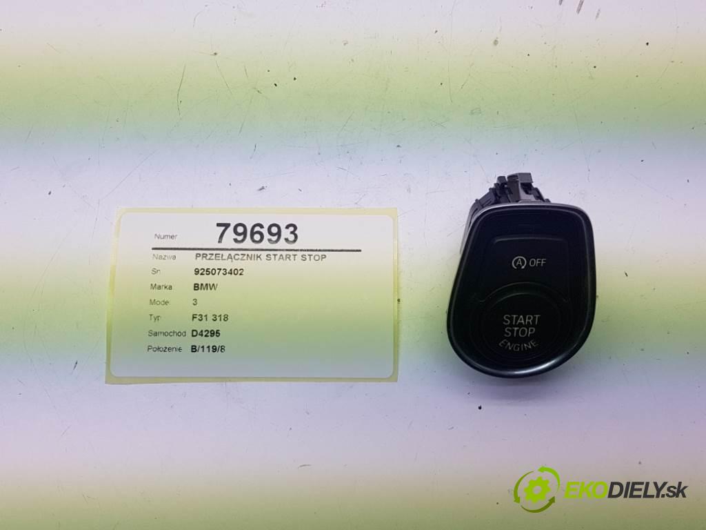 BMW 3 F31 318 2013 105kW F31 318 1995 Prepínač Start brzdových svetiel 925073402 (Prepínače, spínače, tlačidlá a ovládače kúrenia)