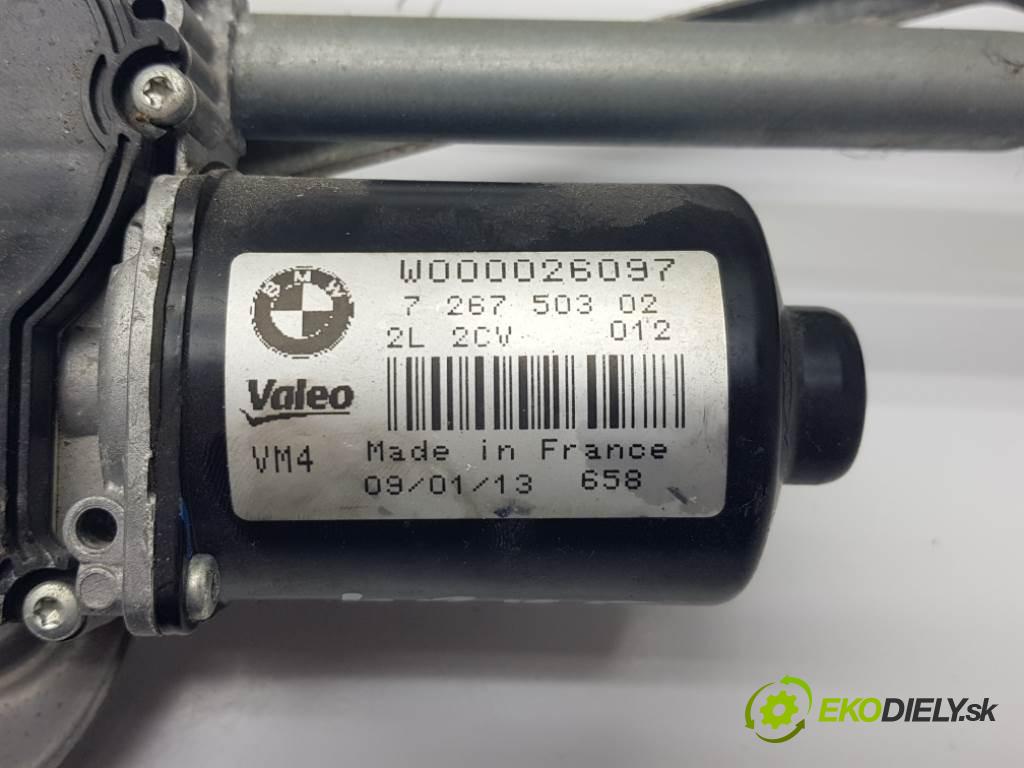 BMW 3 F31 318 2013 105kW F31 318 1995 Mechanizmus stieračov predný 726750302 (Motorčeky stieračov predné)