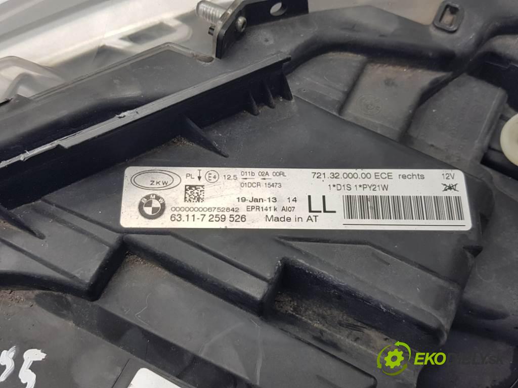 BMW 3 F31 318 2013 105kW F31 318 1995 Svetlomet pravy 63117259526 (Pravé)