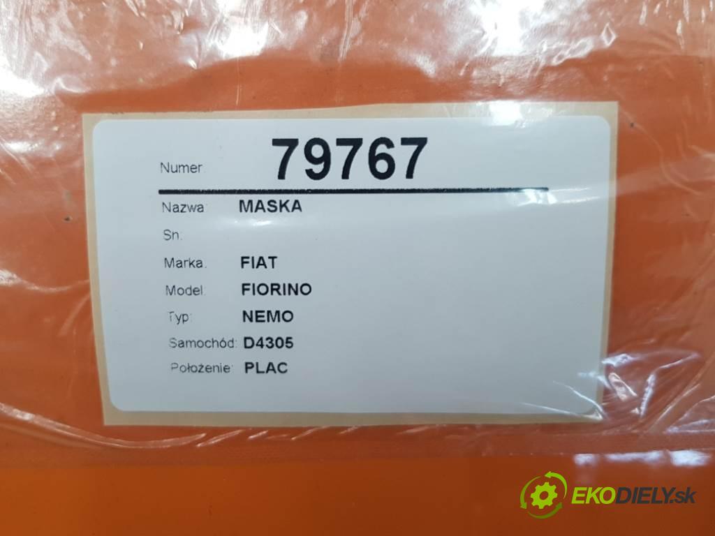 FIAT FIORINO NEMO 2008 55kW NEMO 1248 kapota