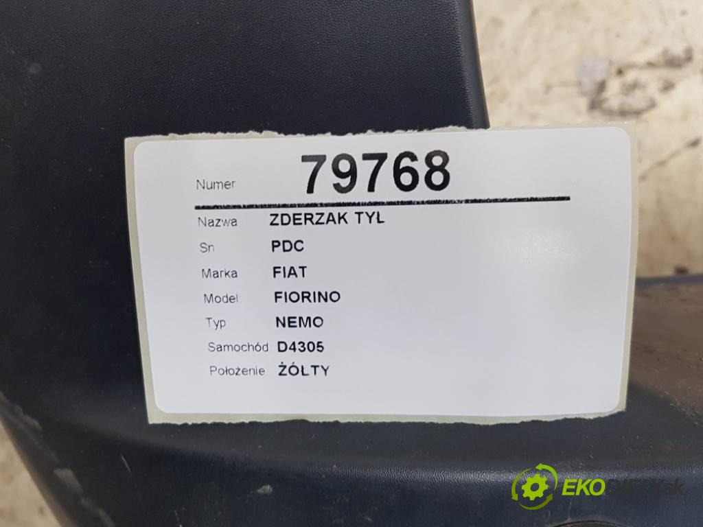 FIAT FIORINO NEMO 2008 55kW NEMO 1248 nárazník zadní část PDC