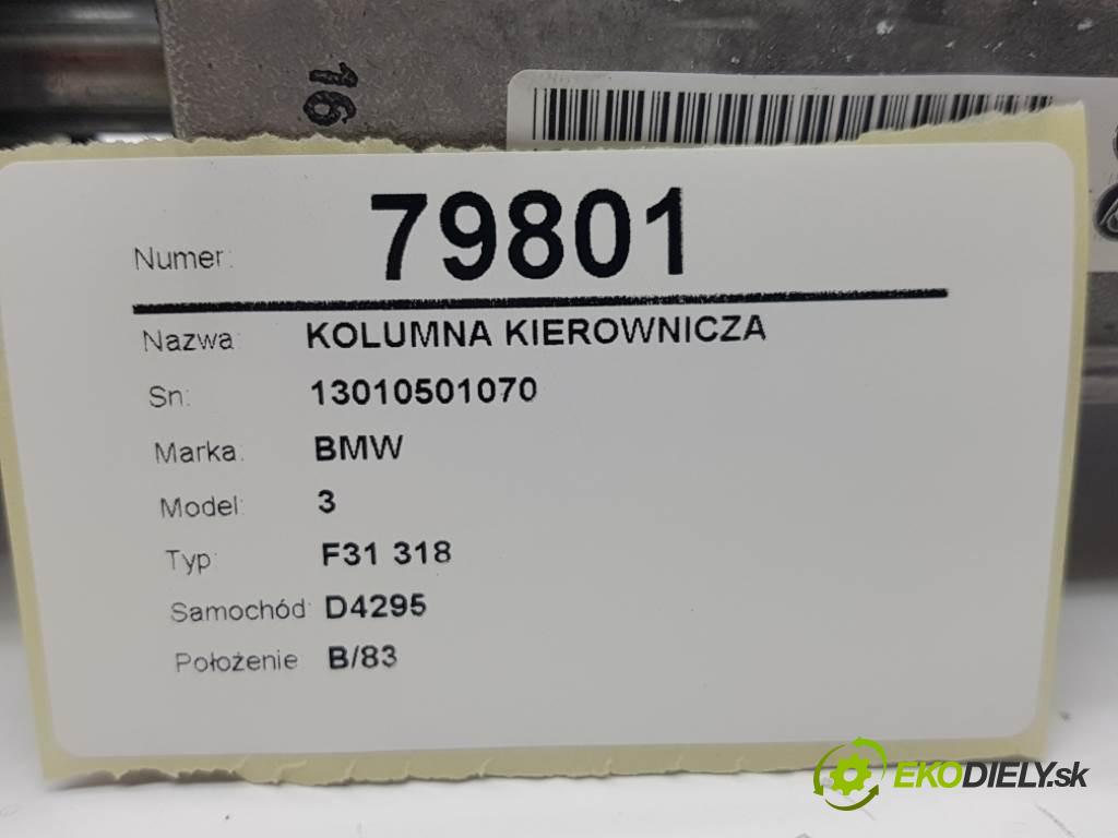 BMW 3 F31 318 2013 105kW F31 318 1995 Hriadeľ, tyč volantu 13010501070 (Tyče riadenia (volantu))