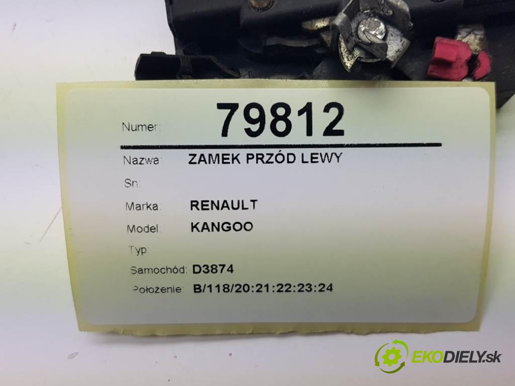 RENAULT KANGOO  2007 45kW    1461,80 zámok přední část levý