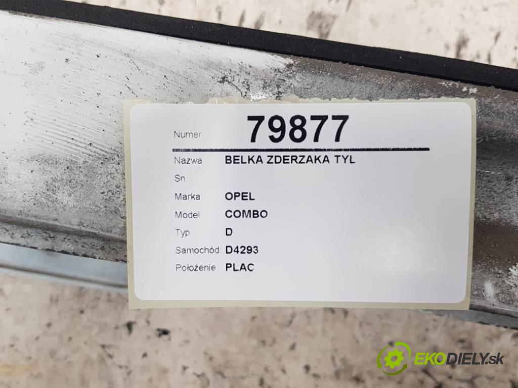 OPEL COMBO D 2016 70 kW D 1248 výztuha nárazníka zadní část