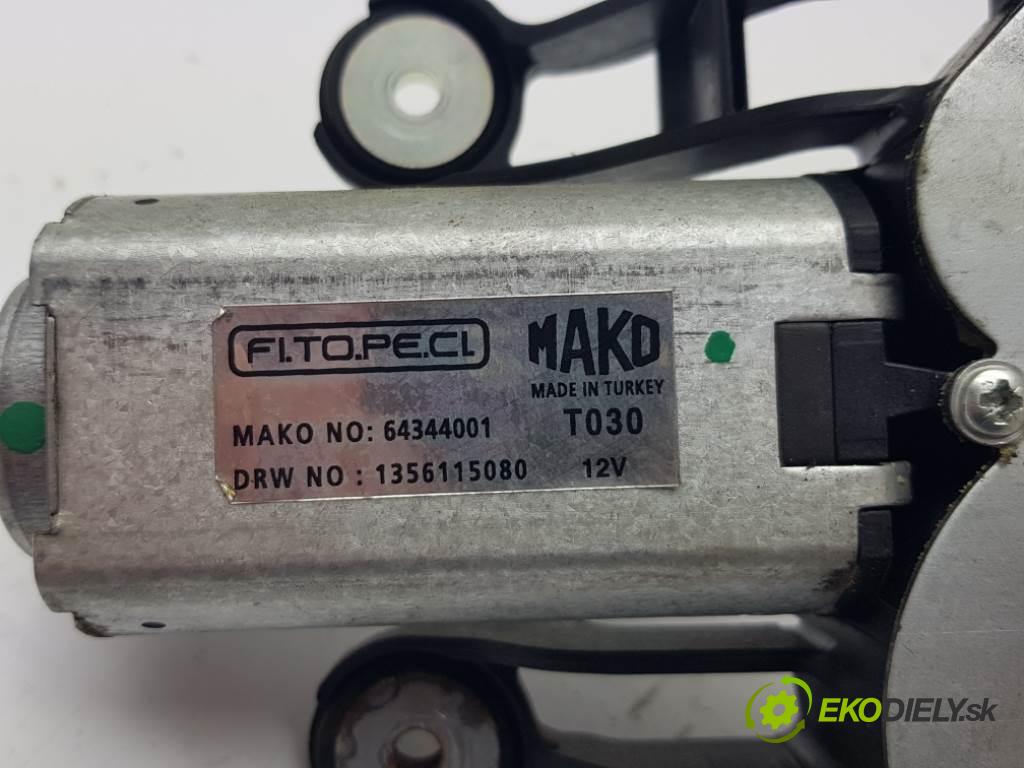 FIAT FIORINO NEMO 2008 55kW NEMO 1248 motorek stěračů zadní část 64344001 3PIN