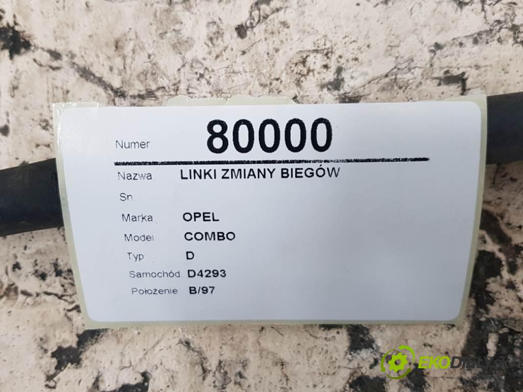 OPEL COMBO D 2016 70 kW D 1248 Lanká  (Rýchlostné páky / kulisy)