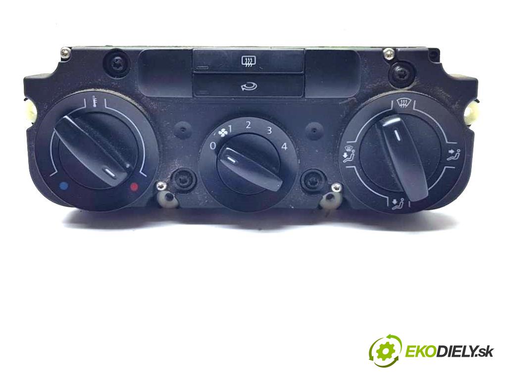 VOLKSWAGEN CADDY III 2004 51 kW III 1968 Panel ovládania kúrenia 743213-70 (Prepínače, spínače, tlačidlá a ovládače kúrenia)