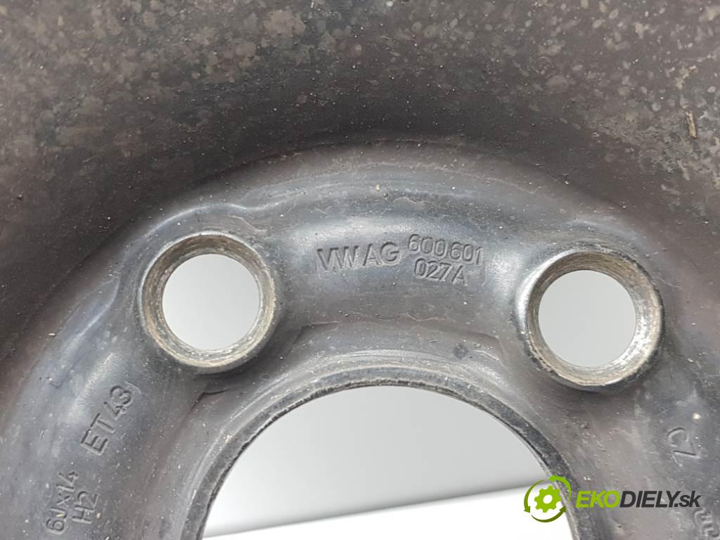 VOLKSWAGEN POLO 9N 2003 47kW 9N 1198 disk (OCEL 6JX14H2 ET43 5X100 6Q0601027A