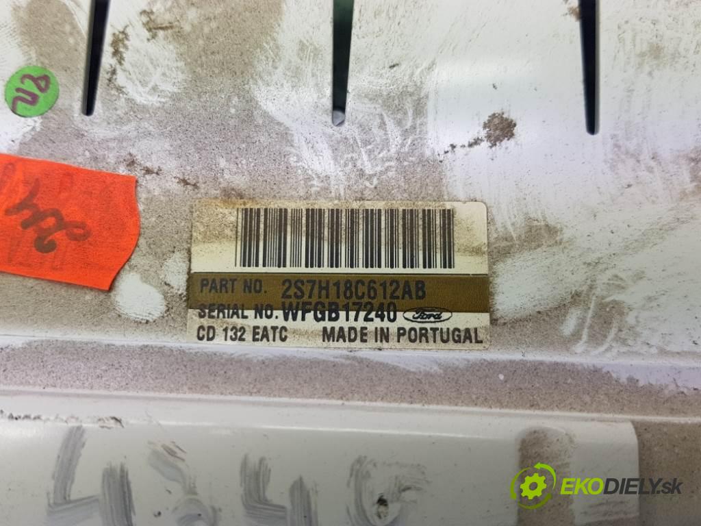 FORD MONDEO MK3 2003 92kW MK3 1798 Panel ovládania kúrenia 2S7H18C612AB  (Prepínače, spínače, tlačidlá a ovládače kúrenia)