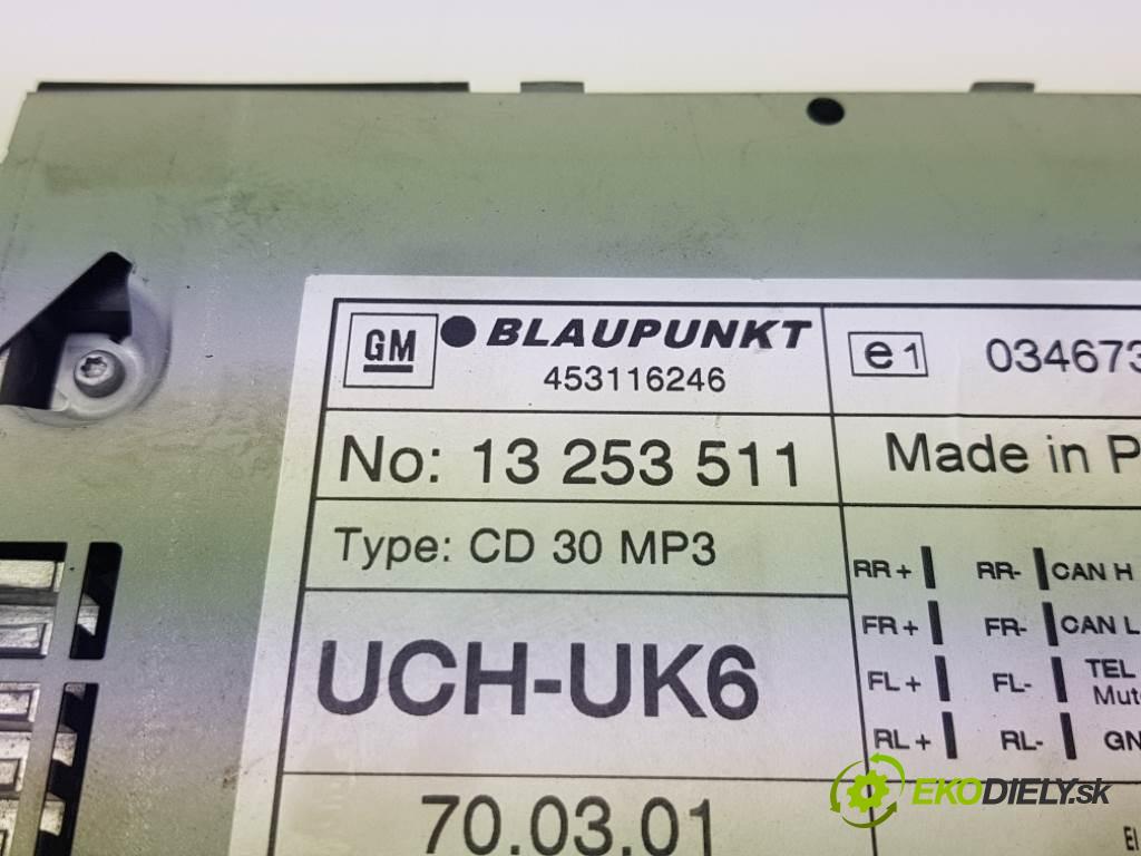 OPEL VECTRA C LIFT CDTI 2008 150 KM LIFT CDTI 1910 RADIO 13253511 (Audio zariadenia)