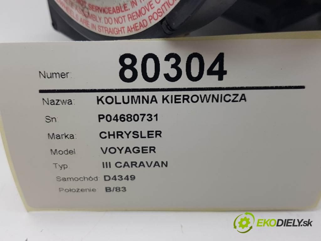 CHRYSLER VOYAGER III CARAVAN 1998 X III CARAVAN 3.2 Hriadeľ, tyč volantu P04680731 (Tyče riadenia (volantu))