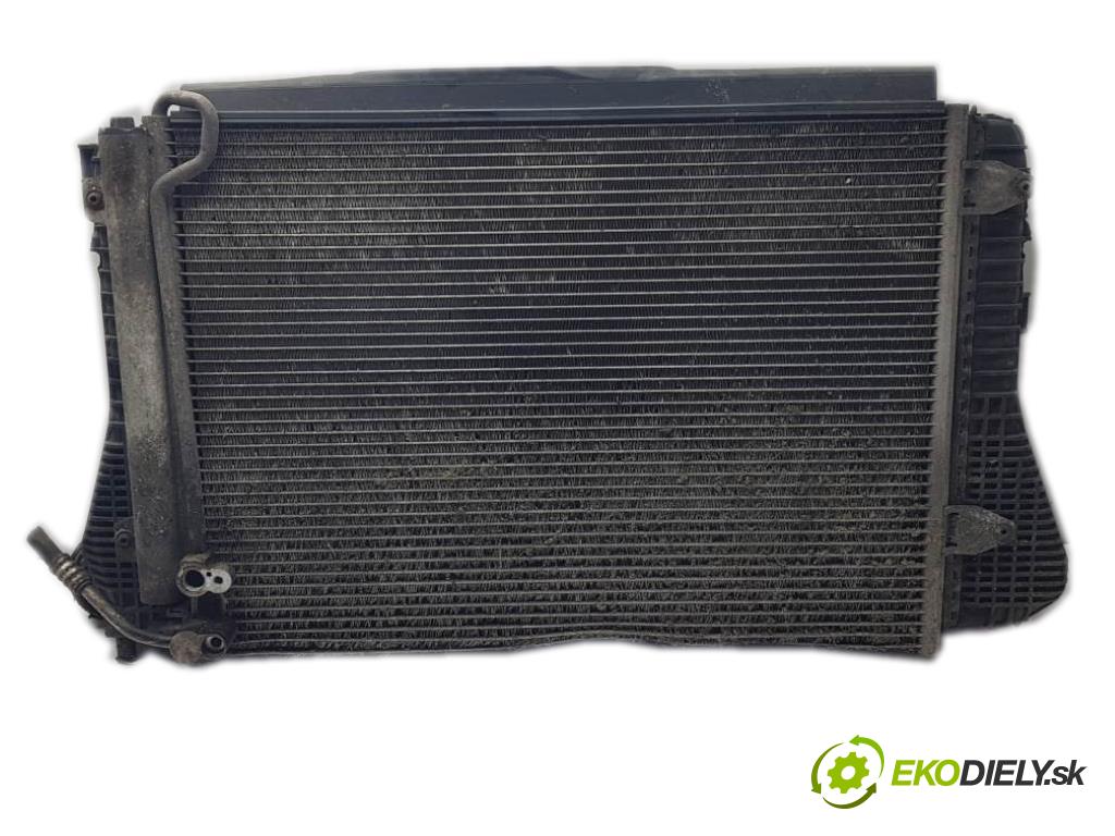 VOLKSWAGEN PASSAT B6 2006 77kW B6 1896 Chladič vody KOMPLET  (Chladiče vody)