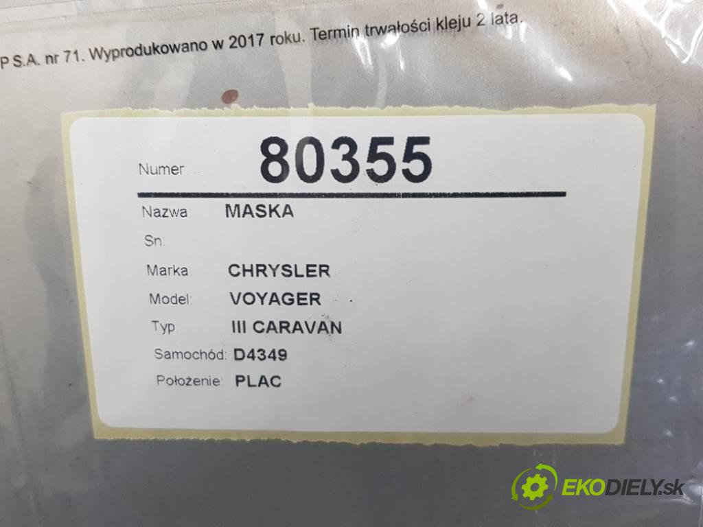 CHRYSLER VOYAGER III CARAVAN 1998 X III CARAVAN 3.2 kapota