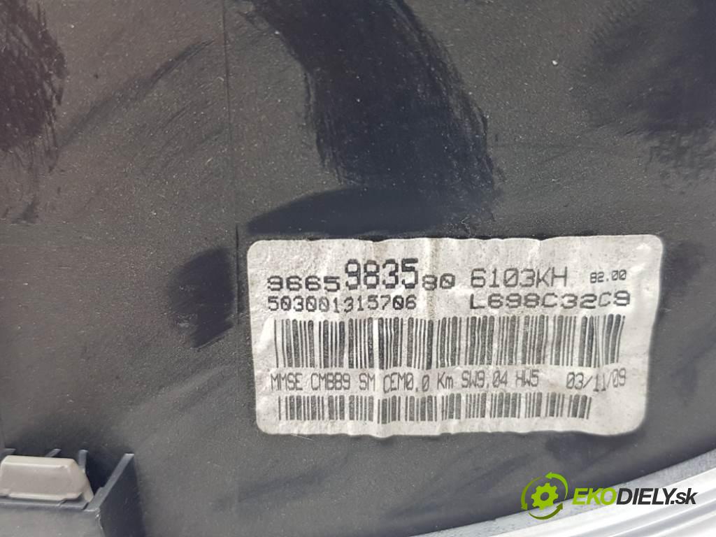 CITROEN BERLINGO II 2012 90 kW II 1560 Prístrojovka 9665983580 (Prístrojové dosky, displeje)