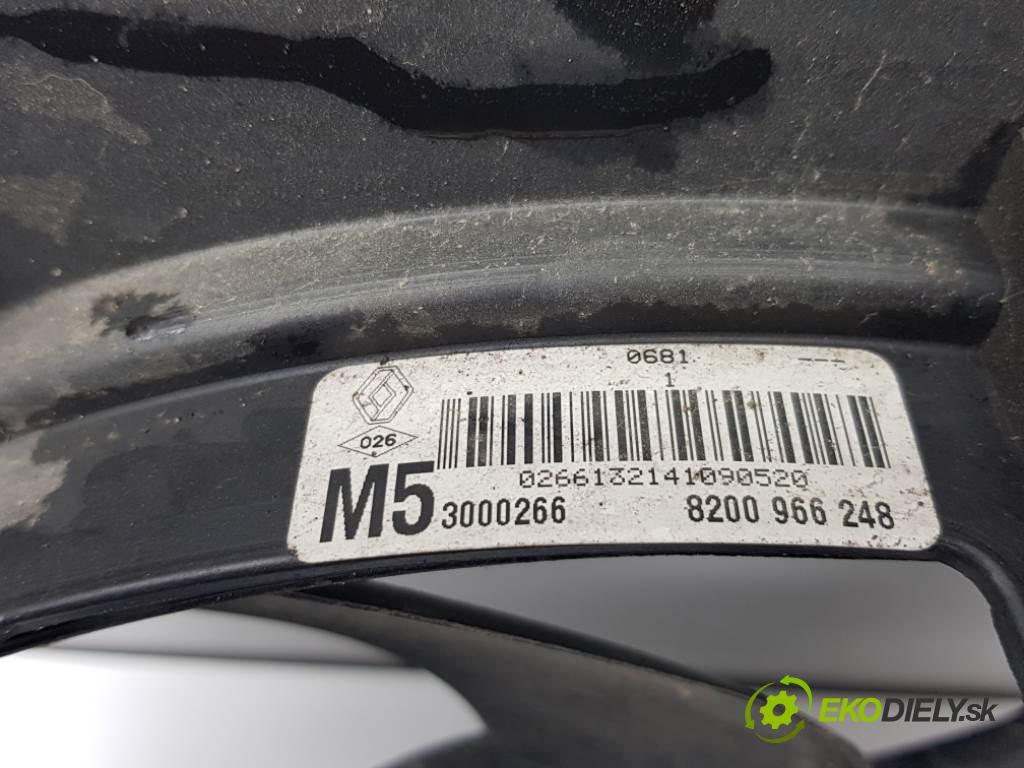 RENAULT CLIO III LIFT 2009 55kW III LIFT 1149 Ventilátor chladiča 084090736 (Ventilátory)