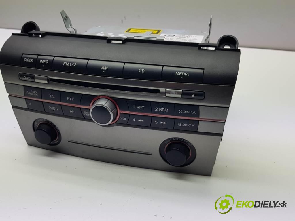 MAZDA 3 BK 2006 77kW BK 1598 RADIO 14794008 (Audio zariadenia)
