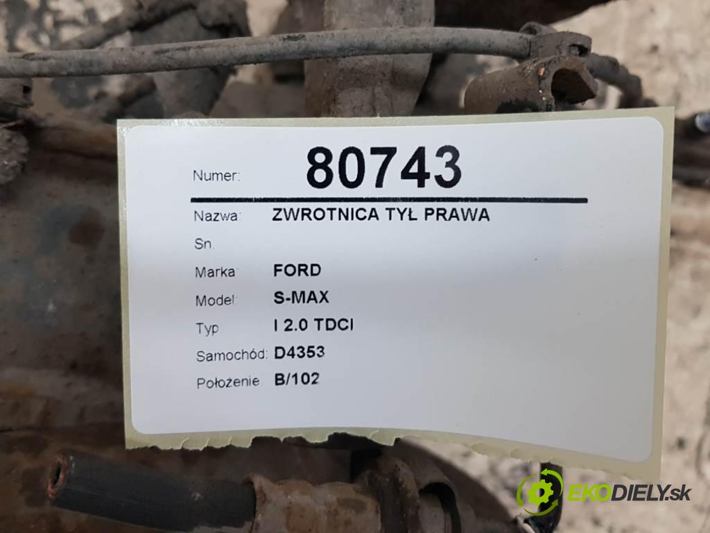 FORD S-MAX I 2.0 TDCI 2008 96 kW I 2.0 TDCI 1997 náboj zad pravá