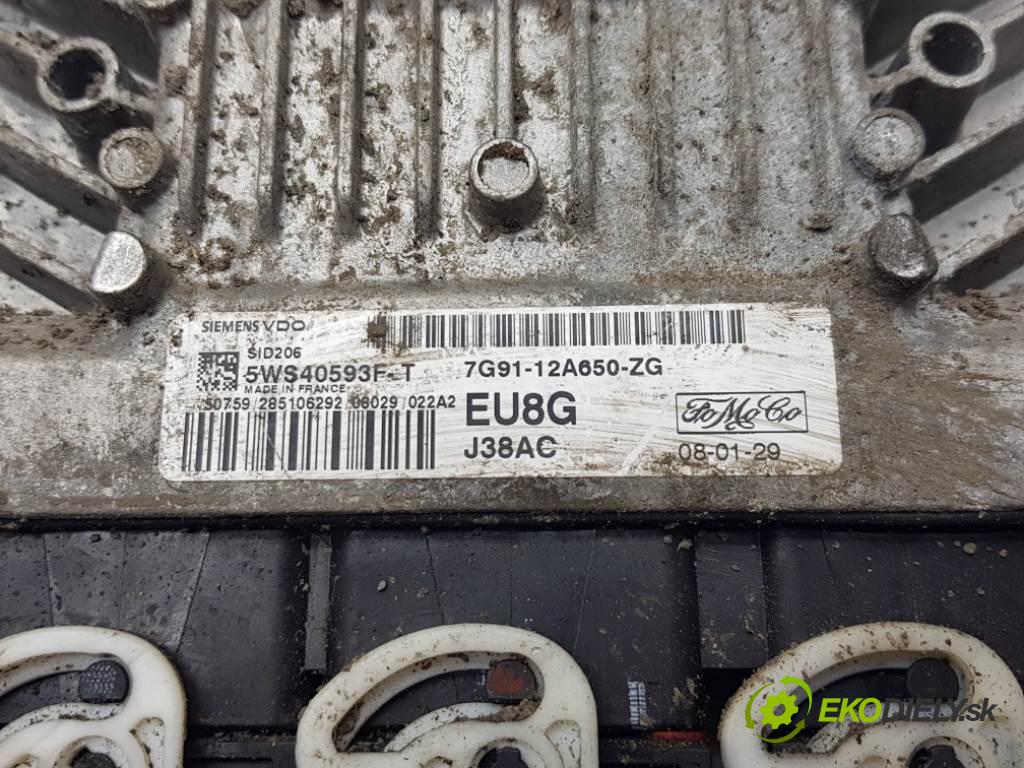 FORD S-MAX I 2.0 TDCI 2008 96 kW I 2.0 TDCI 1997 riadiaca jednotka Motor 7G9112A650ZG (Riadiace jednotky)