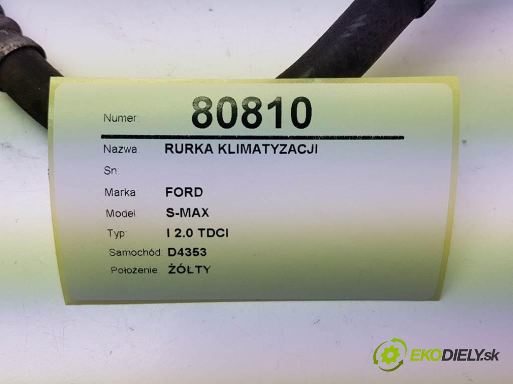 FORD S-MAX I 2.0 TDCI 2008 96 kW I 2.0 TDCI 1997 rúrka klimatizácie  (Rúrky klimatizácie)