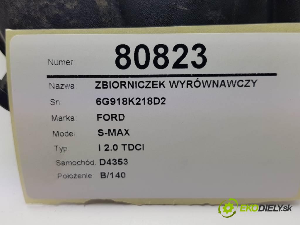 FORD S-MAX I 2.0 TDCI 2008 96 kW I 2.0 TDCI 1997 Nádržka vyrovnávacia 6G918K218D2
