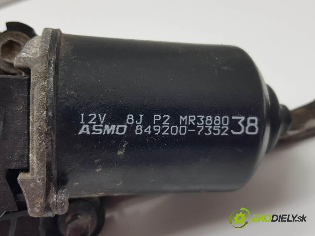 MITSUBISHI PAJERO IV 2007 125 kW IV 3200 Mechanizmus stieračov predný 849200-7352 5PIN (Motorčeky stieračov predné)