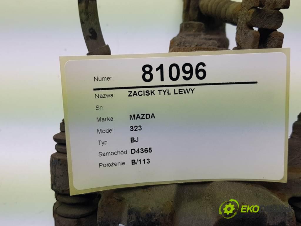 MAZDA 323 BJ 2001 72kW BJ 1598 Brzdič strmeň zad ľavy  (Ostatné)