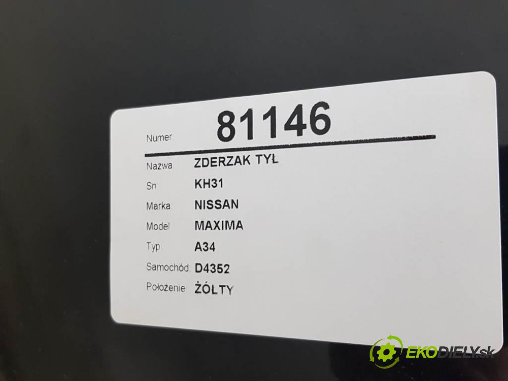 NISSAN MAXIMA A34 2005 258 kW A34 3498 nárazník zadní část KH31