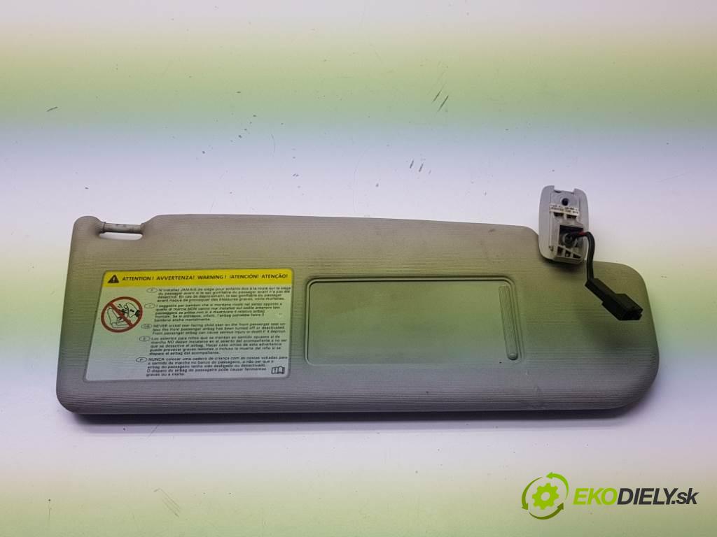 VOLKSWAGEN PASSAT B6 2006 77kW B6 1896 Clona SLUNNÝ: pravá 3C0857552