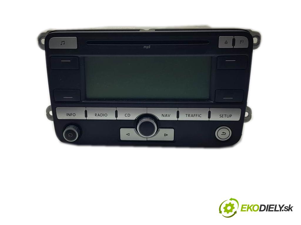 VOLKSWAGEN PASSAT B6 2006 77kW B6 1896 RADIO 1K0035191G (Audio zariadenia)